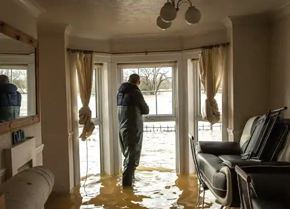 water damage restoration service St. Leo